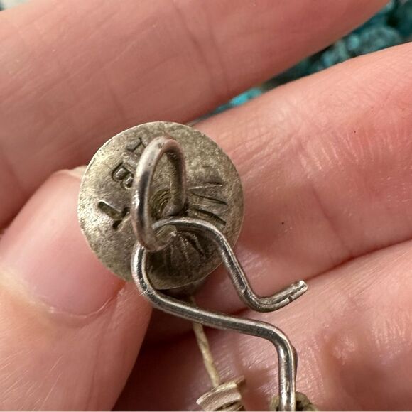 Vintage 1940s Kingman Turquoise Nugget Heishi Bead
Necklace - Picture 6 of 12